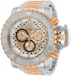 Invicta Sea Hunter Srebrny/Stal w kolorze różowego złota Ø58 mm 30909