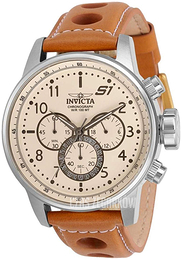Invicta S1 Rally Kremowy/Skóra Ø46 mm 30914
