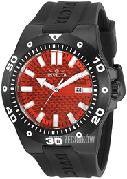 Invicta Pro Diver Czerwony/Guma Ø46 mm 30963
