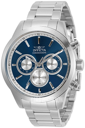 Invicta Specialty Niebieski/Stal Ø44 mm 30981
