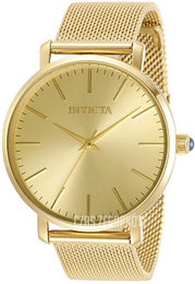 Invicta Angel Żółte złoto/Stal w odcieniu złota Ø38 mm 31071
