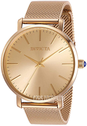 Invicta Angel Różowe złoto/Stal w kolorze różowego złota Ø38 mm 31072