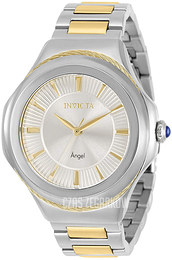 Invicta Angel Srebrny/Stal w odcieniu złota Ø40 mm 31073