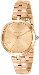 Invicta Angel Różowe złoto/Stal w kolorze różowego złota Ø34 mm 31076