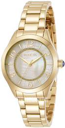 Invicta Angel Biały/Stal w odcieniu złota Ø33 mm 31104