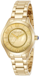 Invicta Angel Żółte złoto/Stal w odcieniu złota Ø33 mm 31105