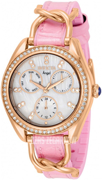 Invicta Biały/Stal w kolorze różowego złota Ø36 mm 31190