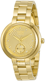 Invicta Angel Żółte złoto/Stal w odcieniu złota Ø36 mm 31194