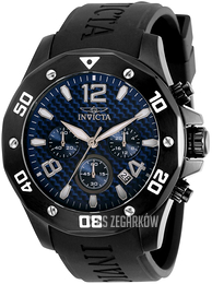Invicta Specialty Niebieski/Guma Ø45 mm 31212