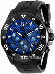 Invicta Specialty Niebieski/Guma Ø45 mm 31213