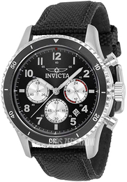 Invicta Czarny/Skóra Ø43 mm 31285