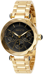 Invicta Angel Czarny/Stal w odcieniu złota Ø36 mm 31298