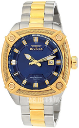 Invicta Niebieski/Stal w odcieniu złota 31360