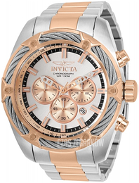 Invicta Wielokolorowy/Stal w kolorze różowego złota Ø52 mm 31438