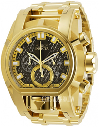 Invicta Czarny/Stal w odcieniu złota Ø52 mm 31553