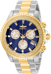 Invicta Niebieski/Stal w odcieniu złota Ø47 mm 31838