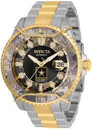 Invicta Wielokolorowy/Stal w odcieniu złota Ø47 mm 31852