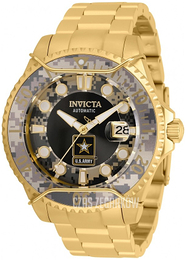 Invicta Wielokolorowy/Stal w odcieniu złota Ø47 mm 31853