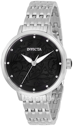 Invicta Wildflower Czarny/Stal Ø36 mm 31939