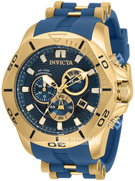 Invicta Speedway Niebieski/Stal w odcieniu złota Ø50 mm 32259