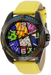 Invicta Wielokolorowy/Skóra Ø43 mm 32405