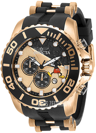 Invicta Wielokolorowy/Stal w kolorze różowego złota Ø50 mm 32475