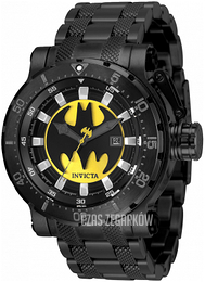 Invicta Dc Comics Czarny/Stal Ø48 mm 32491