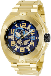 Invicta Akula Niebieski/Stal w odcieniu złota Ø46 mm 32709