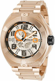 Invicta Akula Srebrny/Stal w kolorze różowego złota Ø46 mm 32710