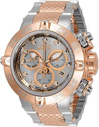 Invicta Srebrny/Stal w kolorze różowego złota Ø50 mm 32975