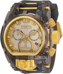 Invicta Biały/Stal w odcieniu złota Ø52 mm 33186