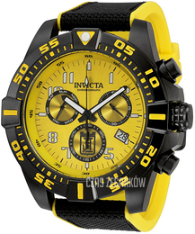 Invicta Jason Taylor Żółty/Guma Ø51 mm 33218