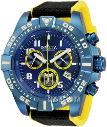 Invicta Jason Taylor Niebieski/Guma Ø51 mm 33219
