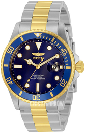 Invicta Pro Diver Niebieski/Stal w odcieniu złota Ø42 mm 33268