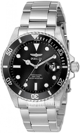 Invicta Czarny/Stal Ø38 mm 33272