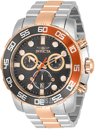 Invicta Pro Diver Szary/Stal w kolorze różowego złota Ø50 mm 33300