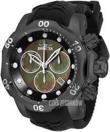 Invicta Czarny/Guma Ø53.7 mm 33304