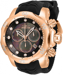 Invicta Czarny/Guma Ø53.7 mm 33305