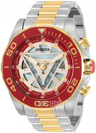 Invicta Srebrny/Stal w odcieniu złota Ø48 mm 33368