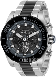 Invicta Marvel Czarny/Stal Ø48 mm 33392