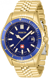 Invicta Pro Diver Niebieski/Stal w odcieniu złota Ø44 mm 33432