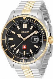 Invicta Pro Diver Czarny/Stal w odcieniu złota Ø46 mm 33441