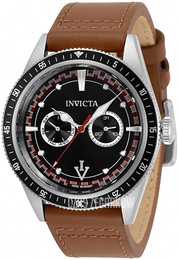 Invicta Vintage Czarny/Skóra Ø44 mm 33529