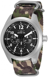 Invicta Czarny/Tkanina Ø46 mm 33627