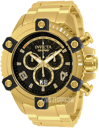 Invicta Shaq Czarny/Stal w odcieniu złota Ø60 mm 33726