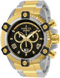 Invicta Shaq Czarny/Stal w odcieniu złota Ø60 mm 33727