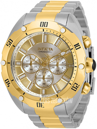 Invicta Wielokolorowy/Stal w odcieniu złota Ø50 mm 33751