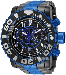 Invicta Shaq Czarny/Stal Ø58 mm 33756