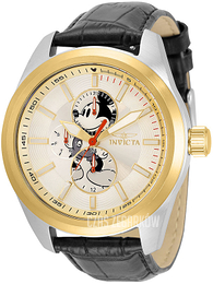 Invicta Disney Srebrny/Skóra Ø46 mm 34092