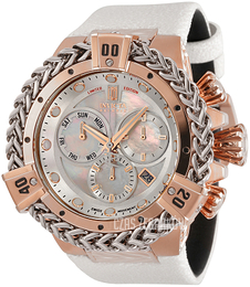 Invicta Jason Taylor Biały/Skóra Ø53 mm 34211